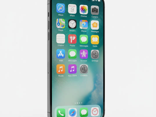 Smartphone mit Apps auf dem Homescreen – Moderne Mobiltechnologie